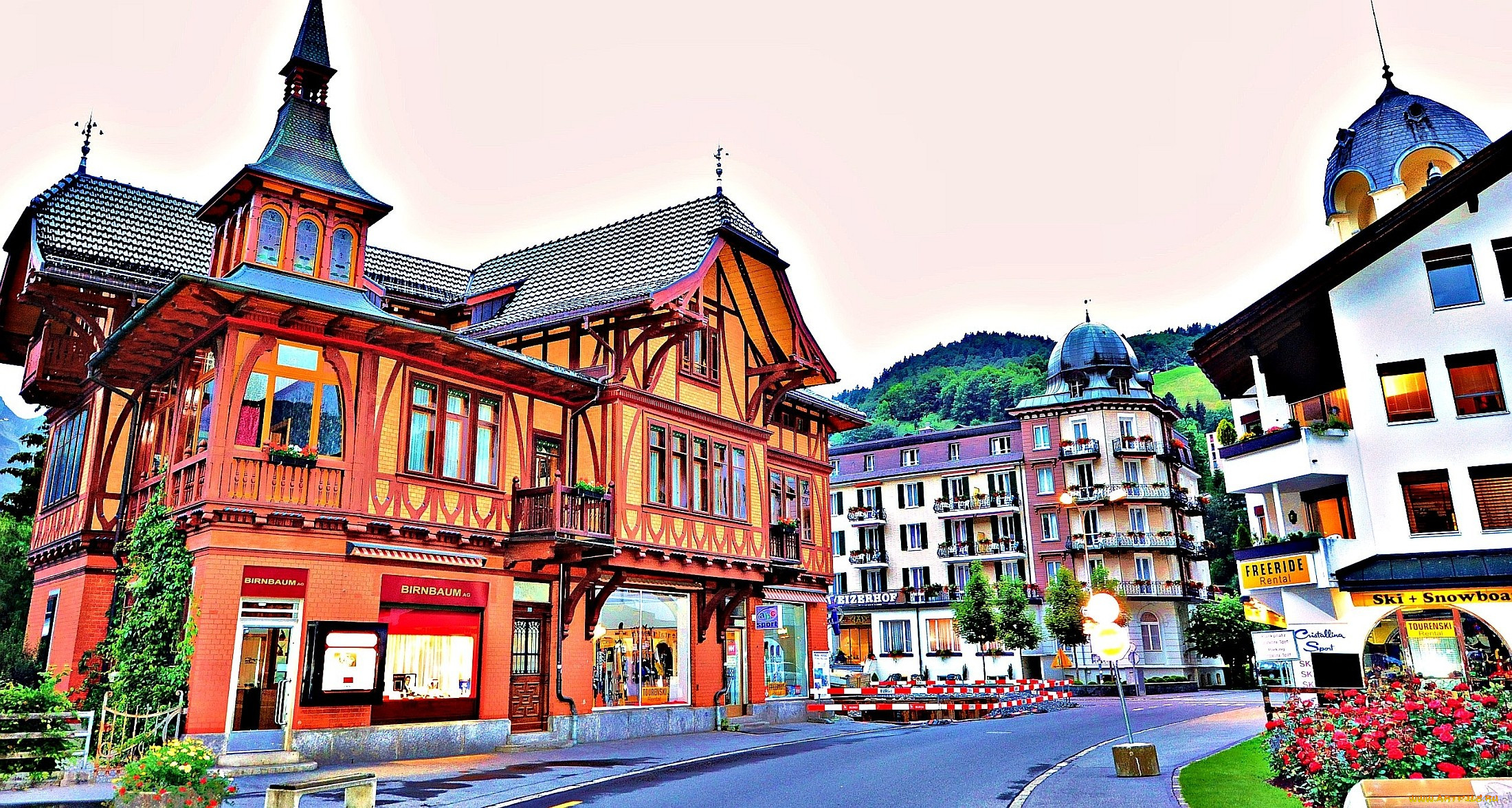 швейцария здания